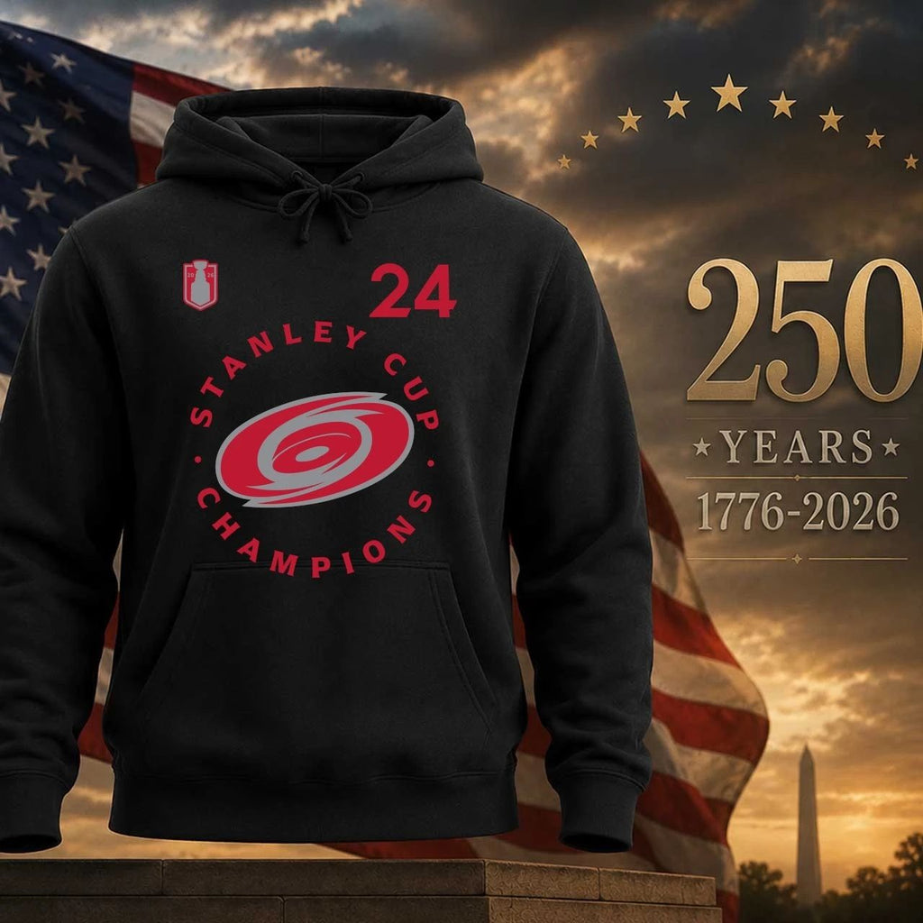 Carolina Hurricanes Seth Jarvis 2026 Stanley Cup Champions Authentic Pro Shirt Front