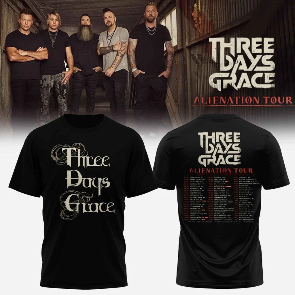 Three Days Grace – Alienation Tour T-Shirt