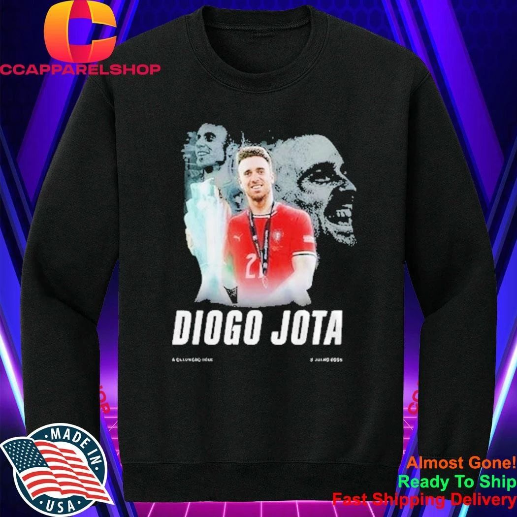 Diogo Jota Portugal #21 Tribute Shirt