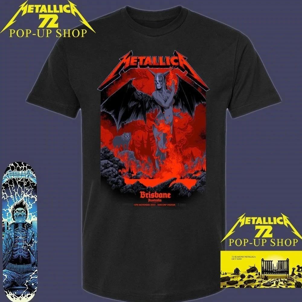 Metallica M72 Brisbane Australia Pop Up Shop By Art Ken Taylor T-Shirt