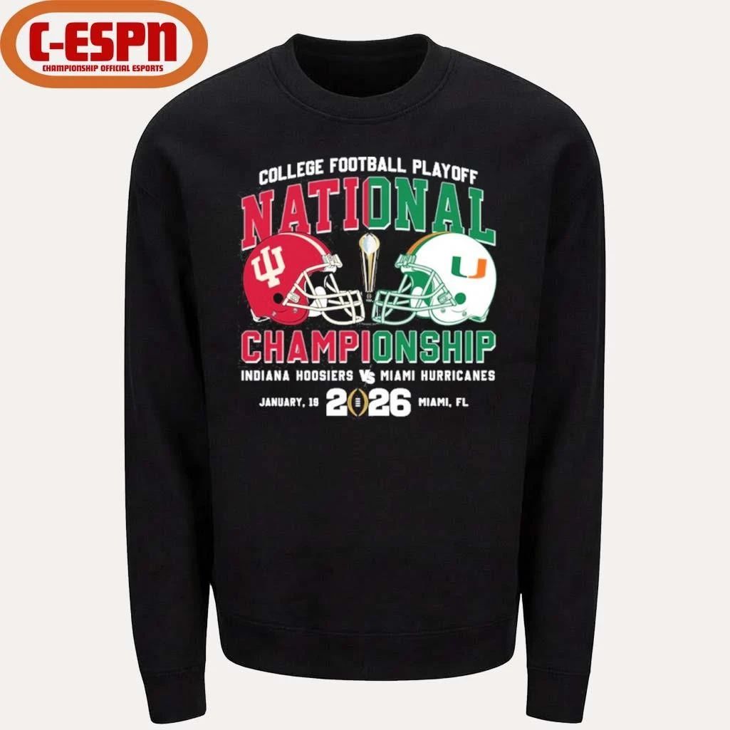 Hoosiers vs Canes CFP Championship Bound Shirt