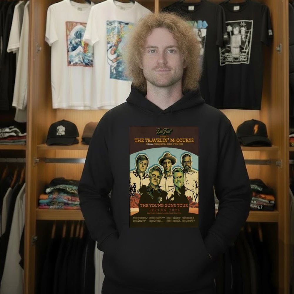The Travelin’ McCourys 2026 The Young Guns Tour Spring Poster Shirt