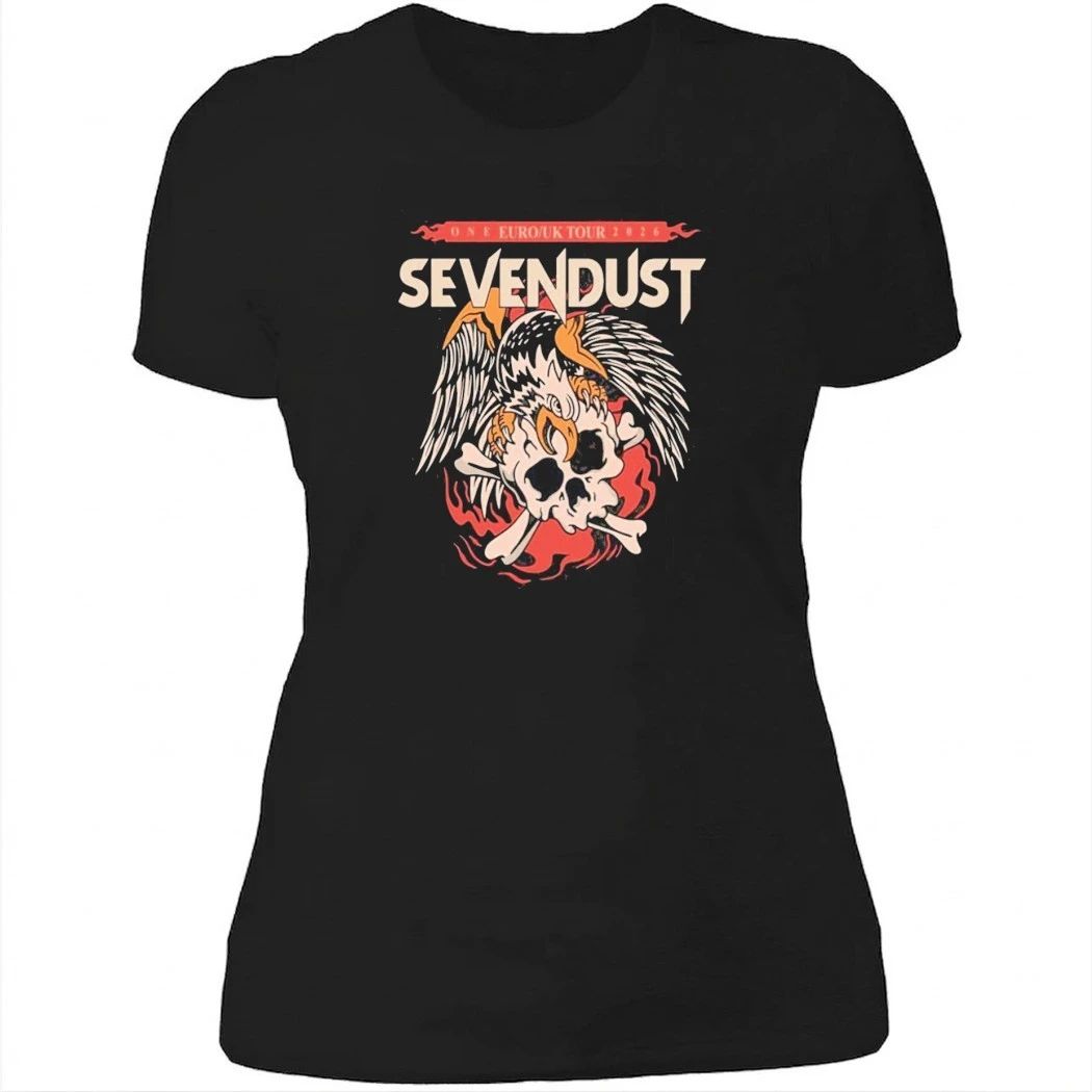 Sevendust One Euro & UK 2026 Tour Shirt