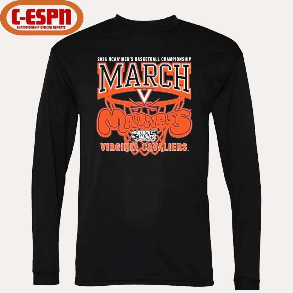 Virginia Cavaliers 2026 NCAA Men’s Basketball Championship March Madness Shirt