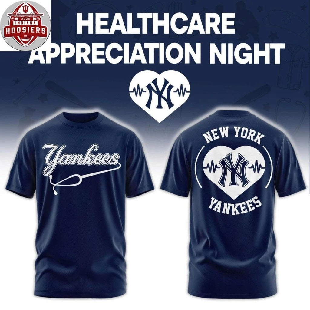 New York Yankees Healthcare Appreciation 2026 Night x MLB Hoodie Shirts