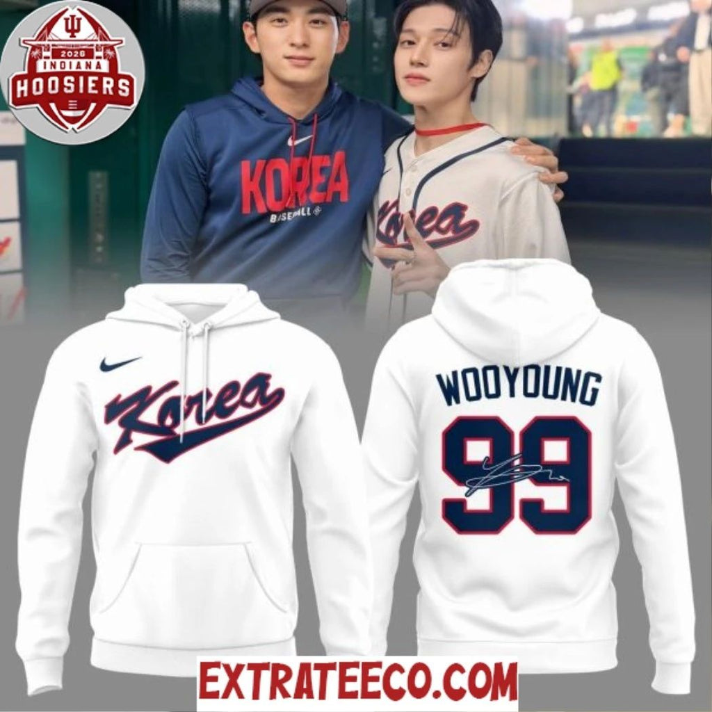Wooyoung x Korea World Baseball Classic 2026 Logo Two Sided Shirt