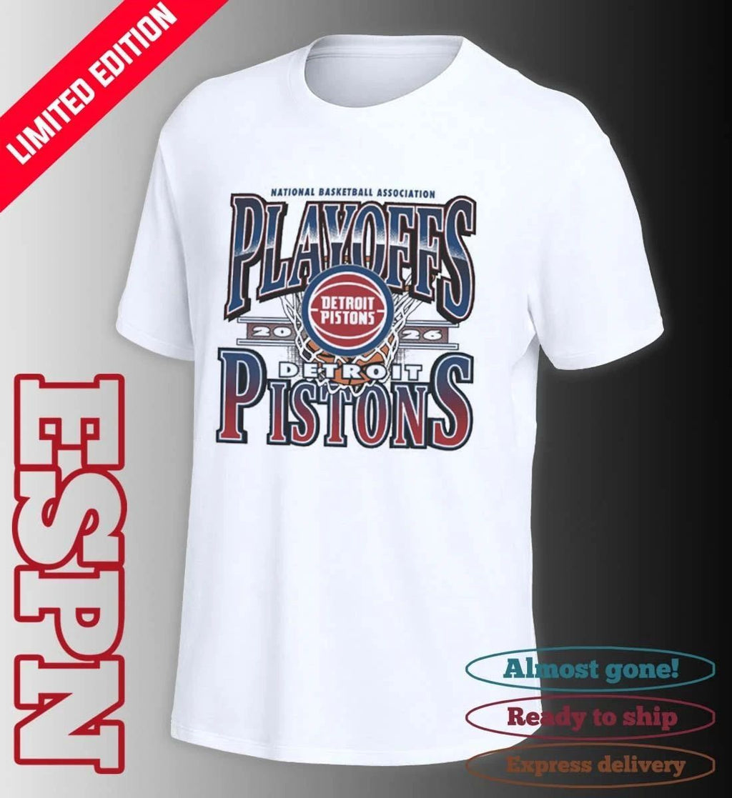 Detroit Pistons 2026 NBA Playoff Participant Shirt