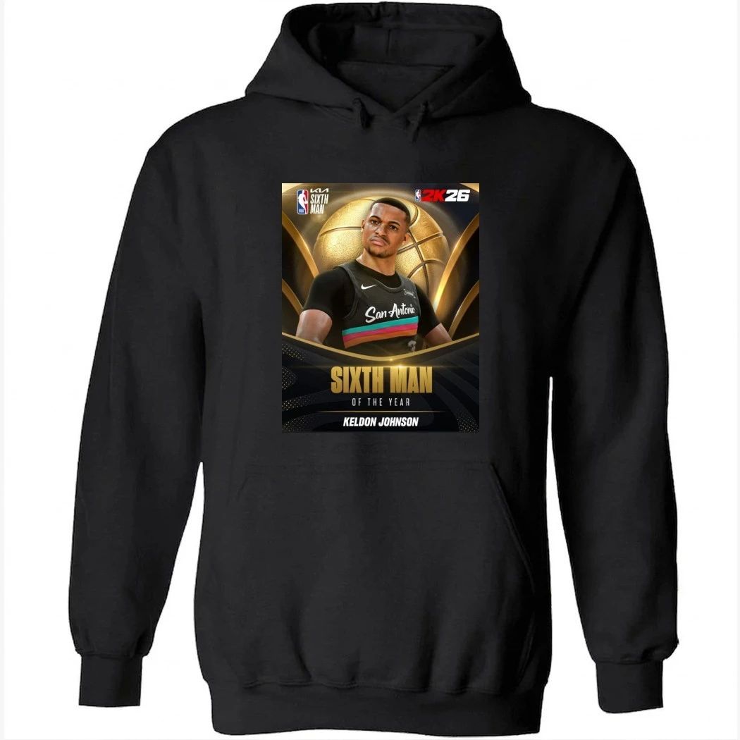 Keldon Johnson Sixth Man Of The Year Shirt