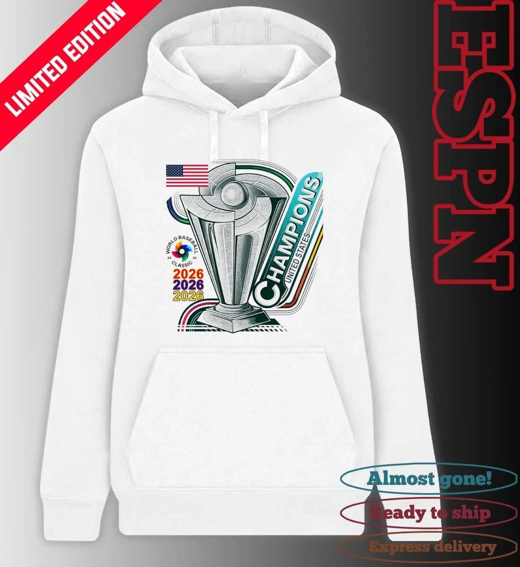USA Team 2026 World Baseball Classic Champions T-Shirt