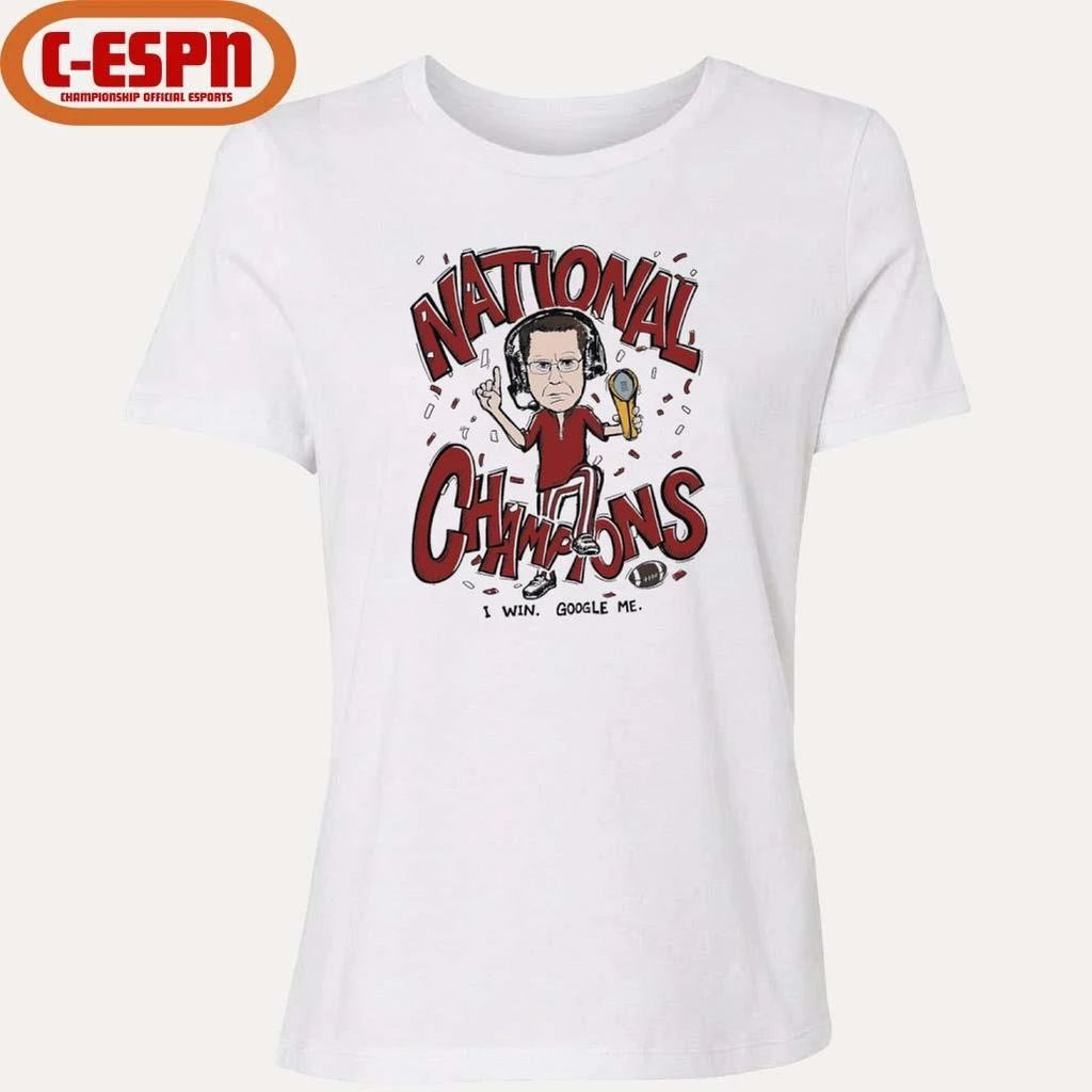 National Champions Curt Cignetti I Win, Google Me T-Shirt