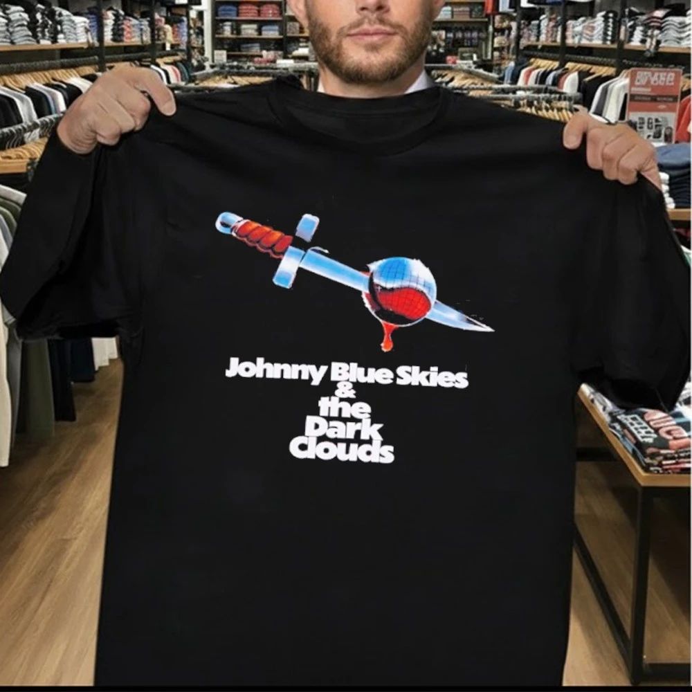 Johnny Blue Skies And The Dark Clouds Mutiny After Midnight Album Cover Art T-Shirt