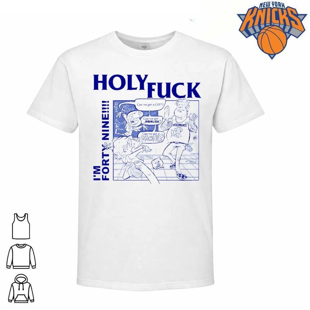 Holy Fuck I’m Forty Nine Descendents Punk Rock Dad Comic Shirt