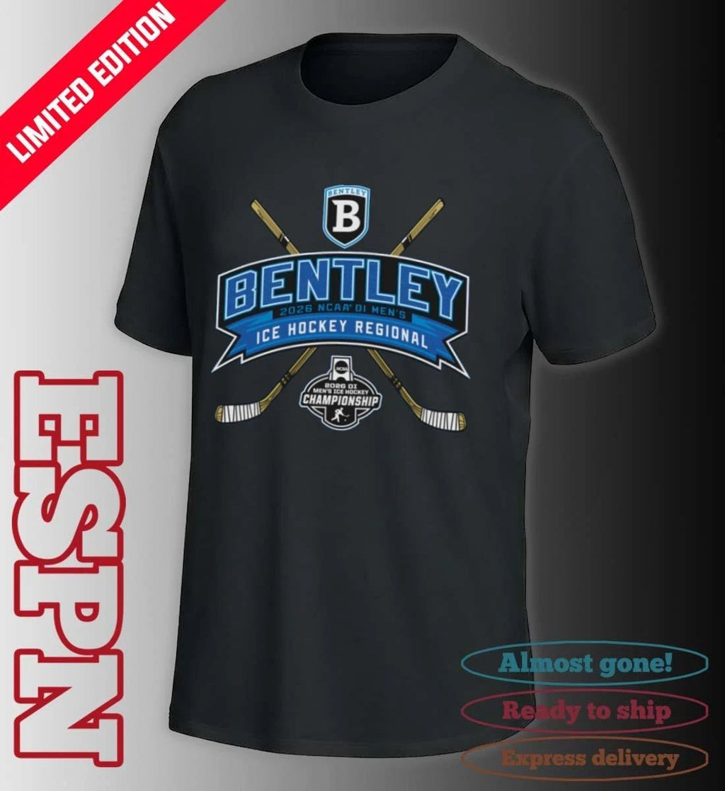 Bentley Falcons 2026 NCAA DI Men’s Ice Hockey Regionals T-Shirt