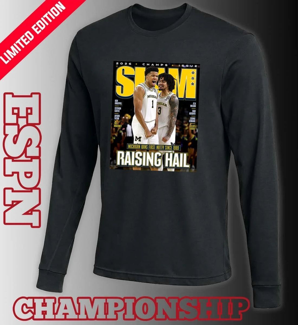 SLAM Michigan 2026 Men’s National Champions Raising Hail Shirt