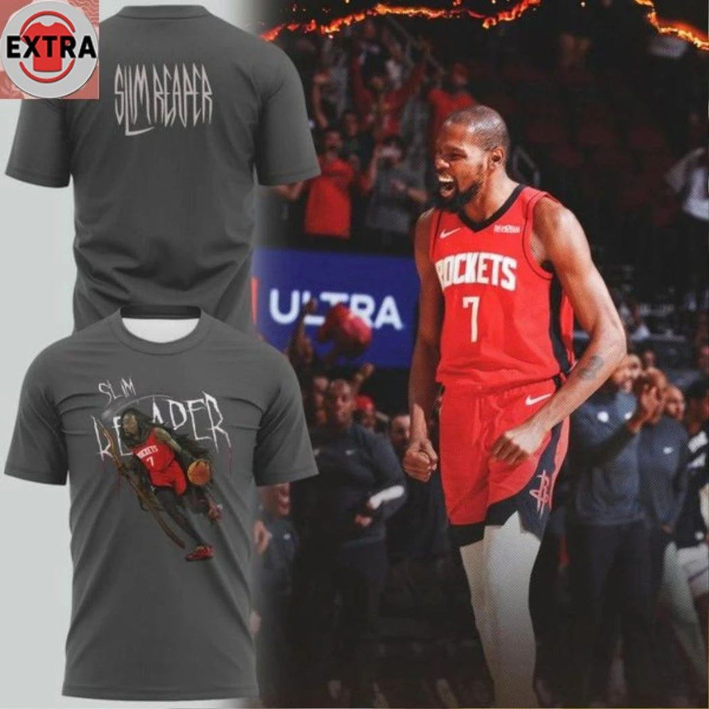 Houston Rockets Kevin Durant Slim Reaper Shirt