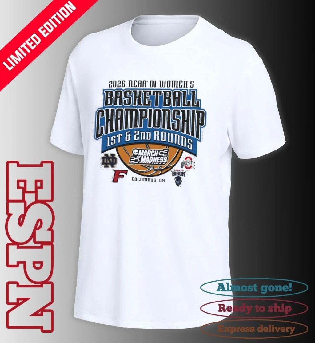 Columbus, OH Regional 2026 NCAA DI Women’s Basketball Championship Shirt