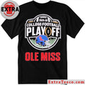Ole Miss College Football Playoff 2025-26 Helmet And Logo Shirt