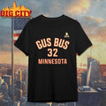 Filip Gustavsson Minnesota Gus Bus Name & Number t-shirt