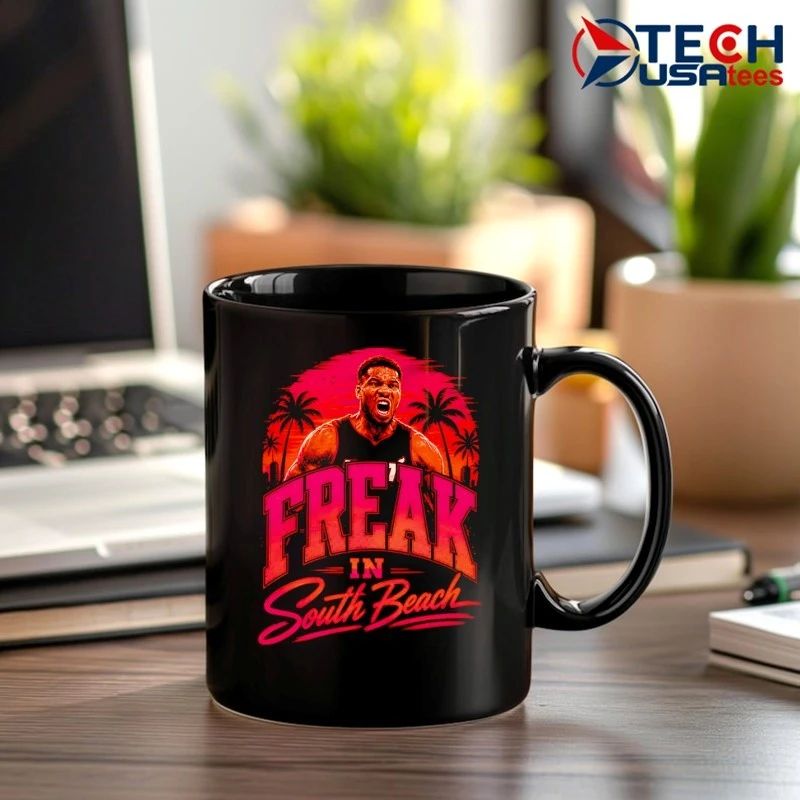 Giannis Antetokounmpo Freak in South Beach shirt