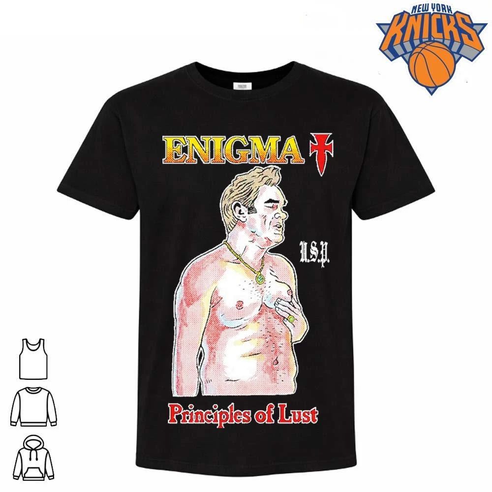 Enigma Principles of Lust Morrissey USP Vintage Parody Shirt