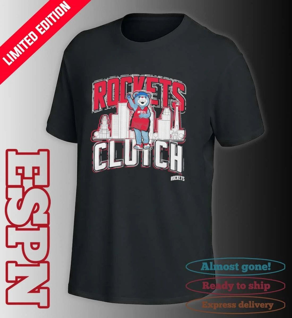 Houston Rockets Mascot City Elementized T-Shirt