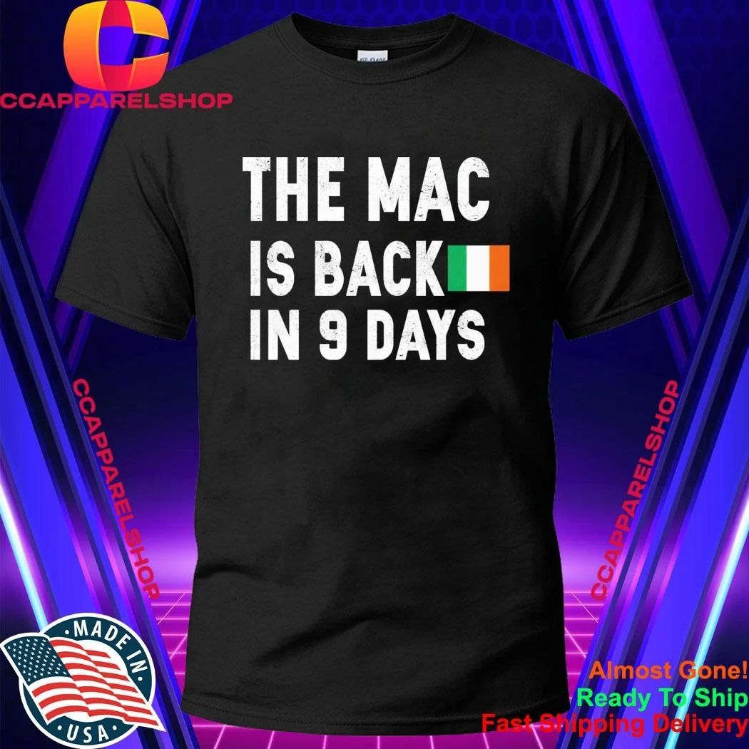 The Mac Is Back In 9 Days Shirt