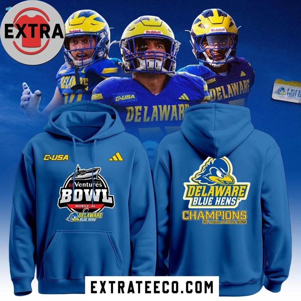 Delaware Fightin’ Blue Hens 2025 We Are The Champions Shirt