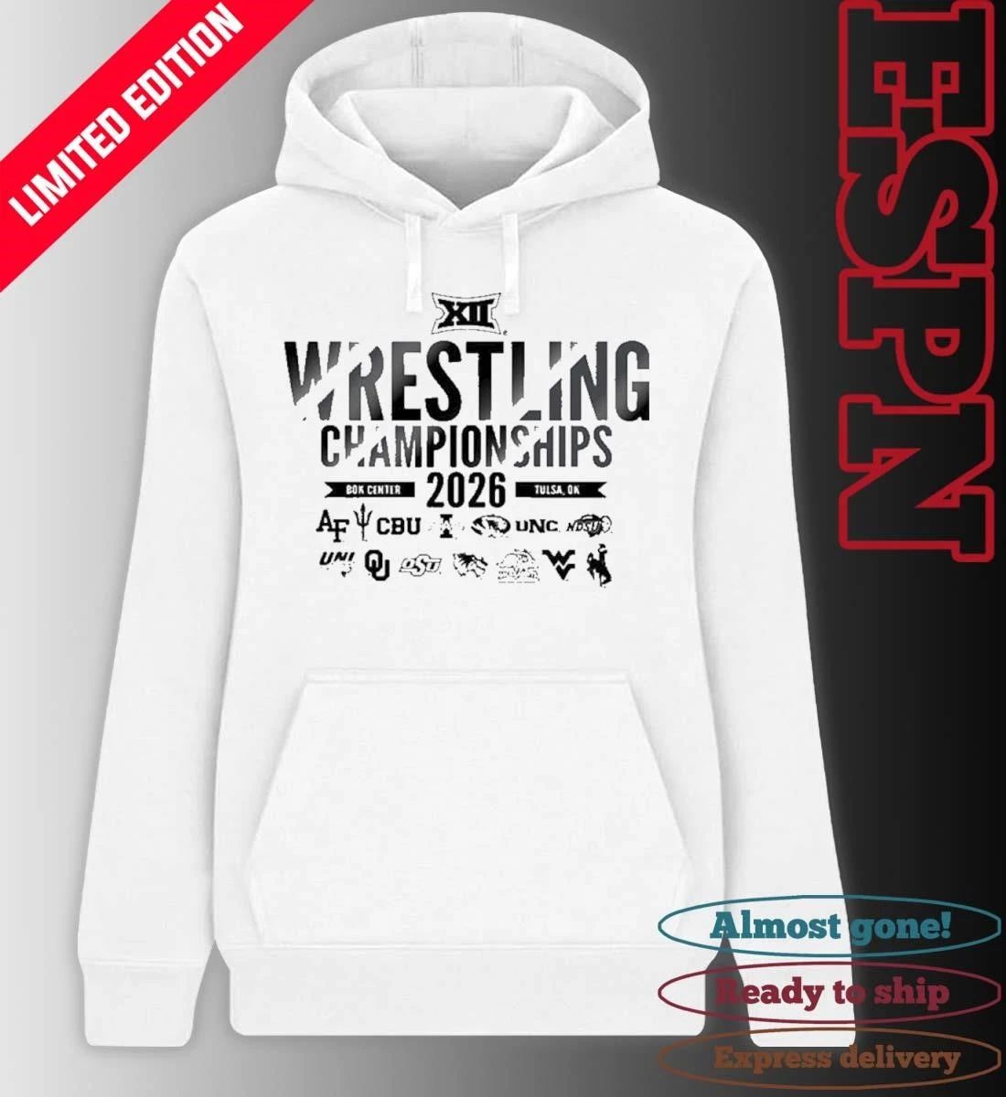 2026 Big 12 Wrestling Championships – Tulsa, OK Shirt