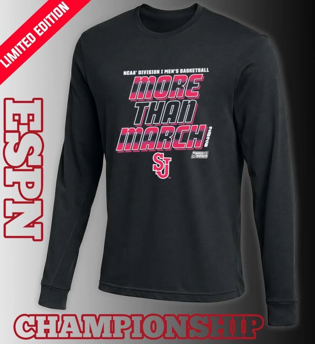 St. John’s Men’s Basketball More Than March 2026 Shirt