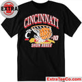 Shon Abaev Cincinnati Bearcats Black NIL Name Number Net Logo Shirt