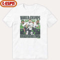 Sam Darnold, Jaxon Smith-Njigba, & DeMarcus Lawrence World Champions Caricatures Shirt