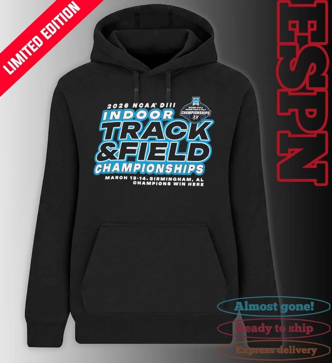 March 13-14, 2026 NCAA DIII Indoor Track & Field Championships T-Shirt