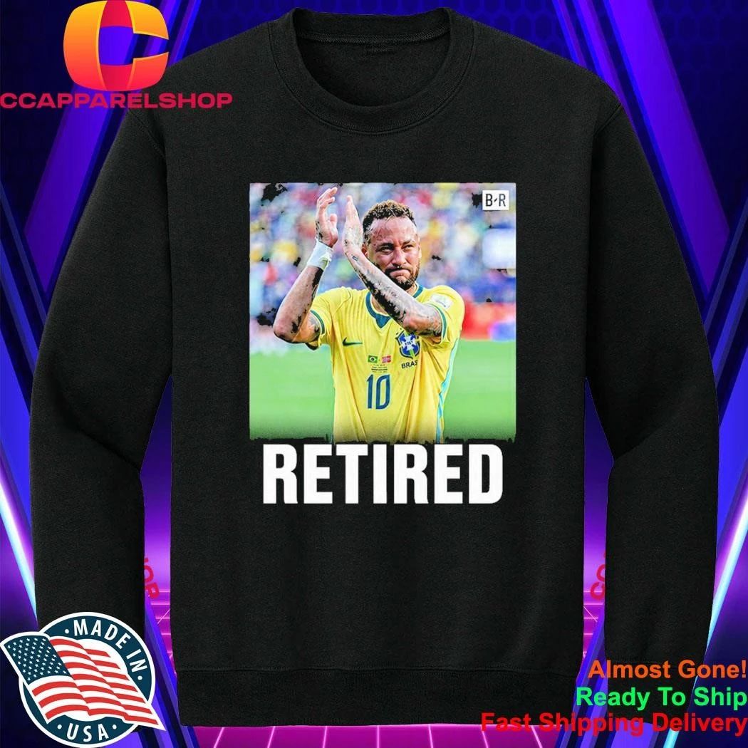 Neymar Jr Brazil Retired Graphic 2026 Shirt