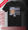TCU Horned Frogs 2026 NCAA DI Women’s Basketball Sweet Sixteen – Sacramento Regional T-Shirt