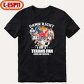 Damn Right I Am A Houston Texans Fan Now And Forever Playoffs Shirt
