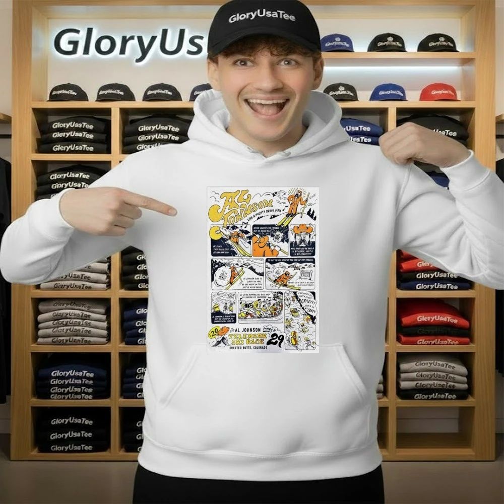 AL Johnson Telemark Race In Crested Butte, CO On March 29 2026 Poster Shirt