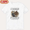 Grandma Never Underestimate Old Woman Who Still Plays Piano In Her Eighties Shirt