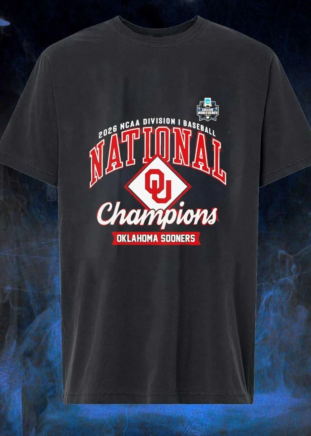 2026 NCAA Division I Baseball National Champions Oklahoma Sooners shirt