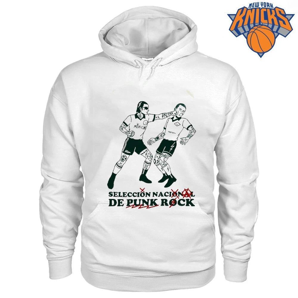 Seleccion Nacional De Punk Rock Mexico Football Fight Graphic Shirt