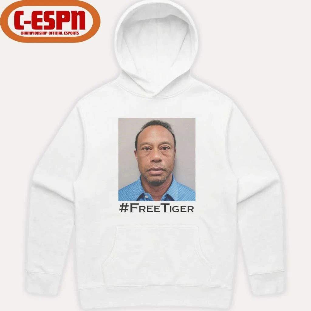 Tiger Woods Mugshot Free Tigers Shirt