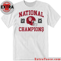 Indiana Football 2025 CFP National Champions Helmet Shirt