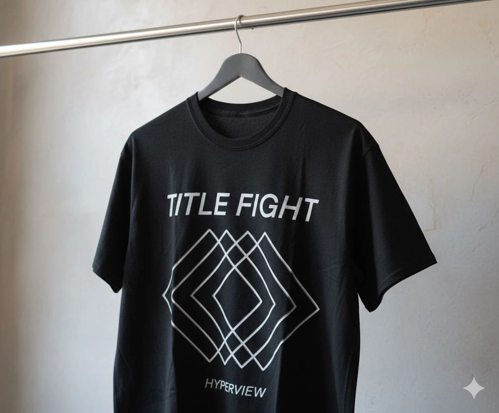 Title Fight Hyperview Album Black Indie Rock Band Tee T249 Tee (1)