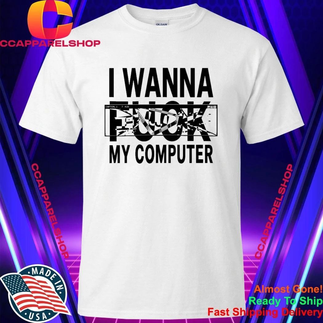 Ninajirachi Merch Dark Crystal V Tour 2026 I Wanna Fuck My Computer Shirt