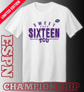 Sweet 16 TCU Horned Frogs 2026 NCAA Men’s Basketball T-Shirt