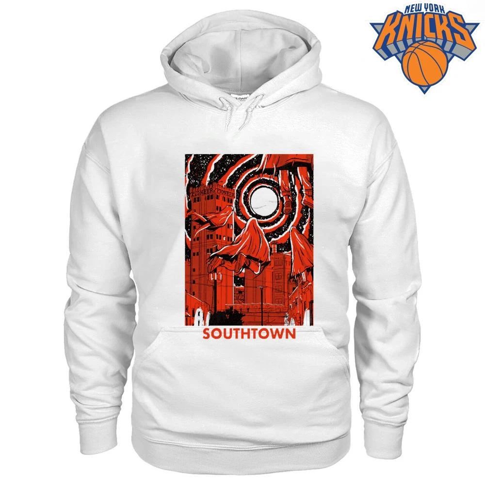 Southtown Pioneer Building Ghosts Floating Red Aesthetic Graphic Shirt