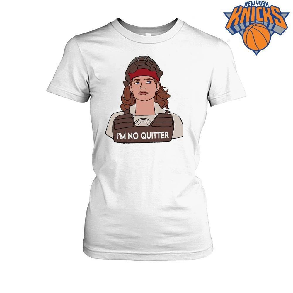Im No Quitter Vasquez Aliens Colonial Marine Action Movie Character Shirt