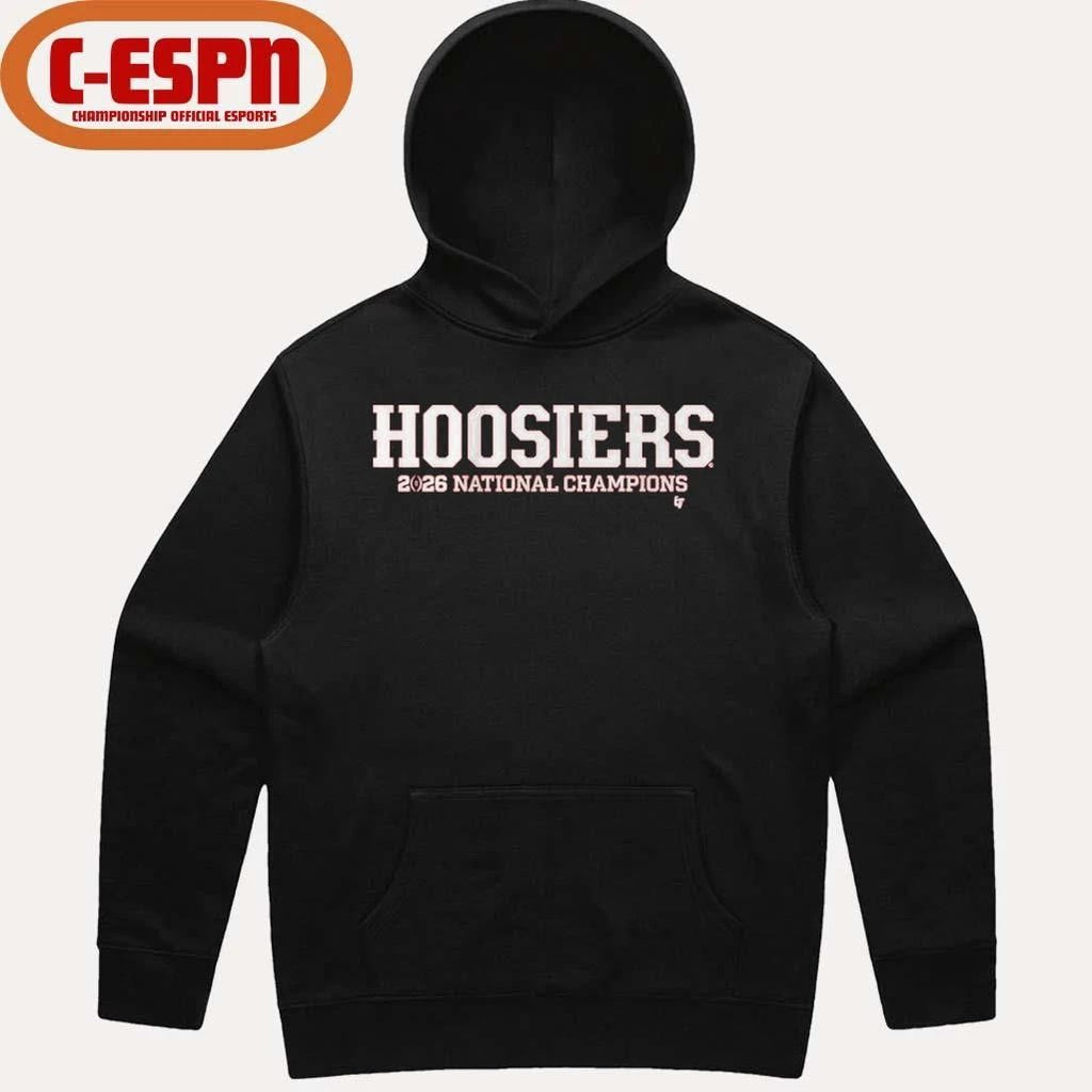Hoosiers National Champions 2026 IU Football T-Shirt