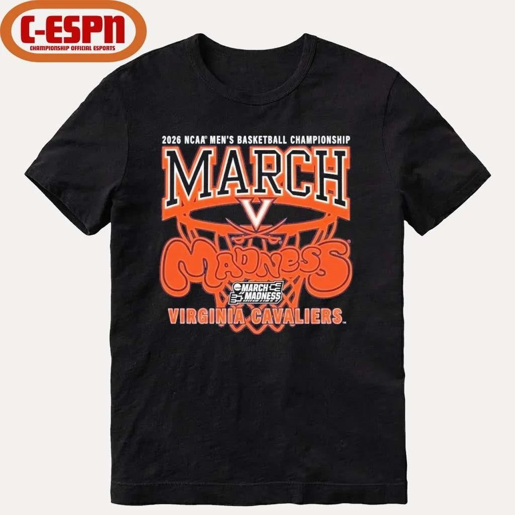 Virginia Cavaliers 2026 NCAA Men’s Basketball Championship March Madness Shirt