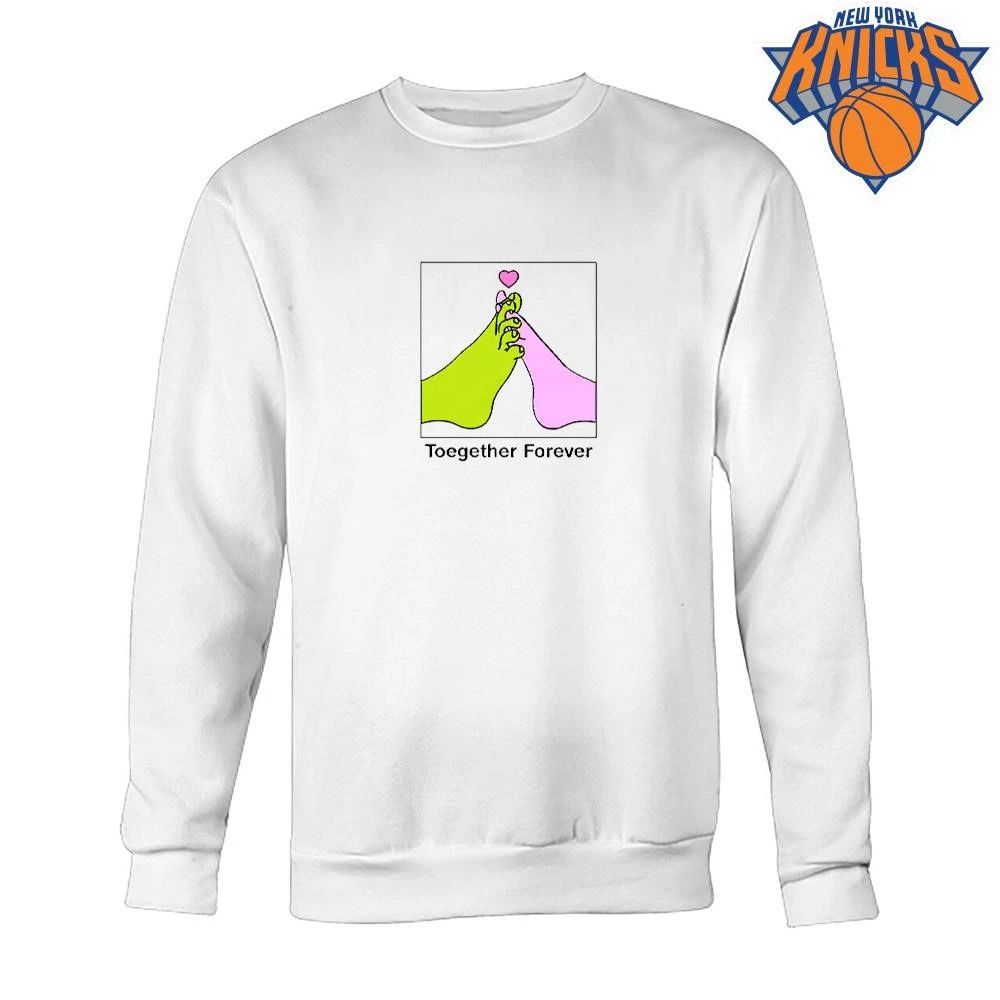 Toegether Forever Feet Valentine Couple Love Funny Shirt