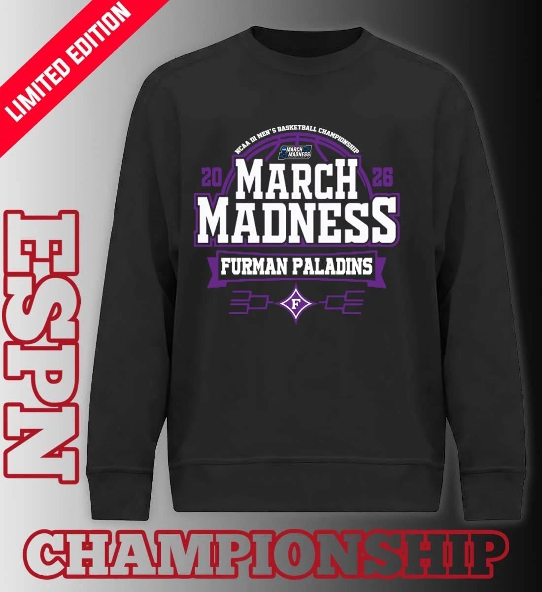 Furman Paladins March Madness 2026 NCAA DI Men’s Basketball Tournament T-Shirt
